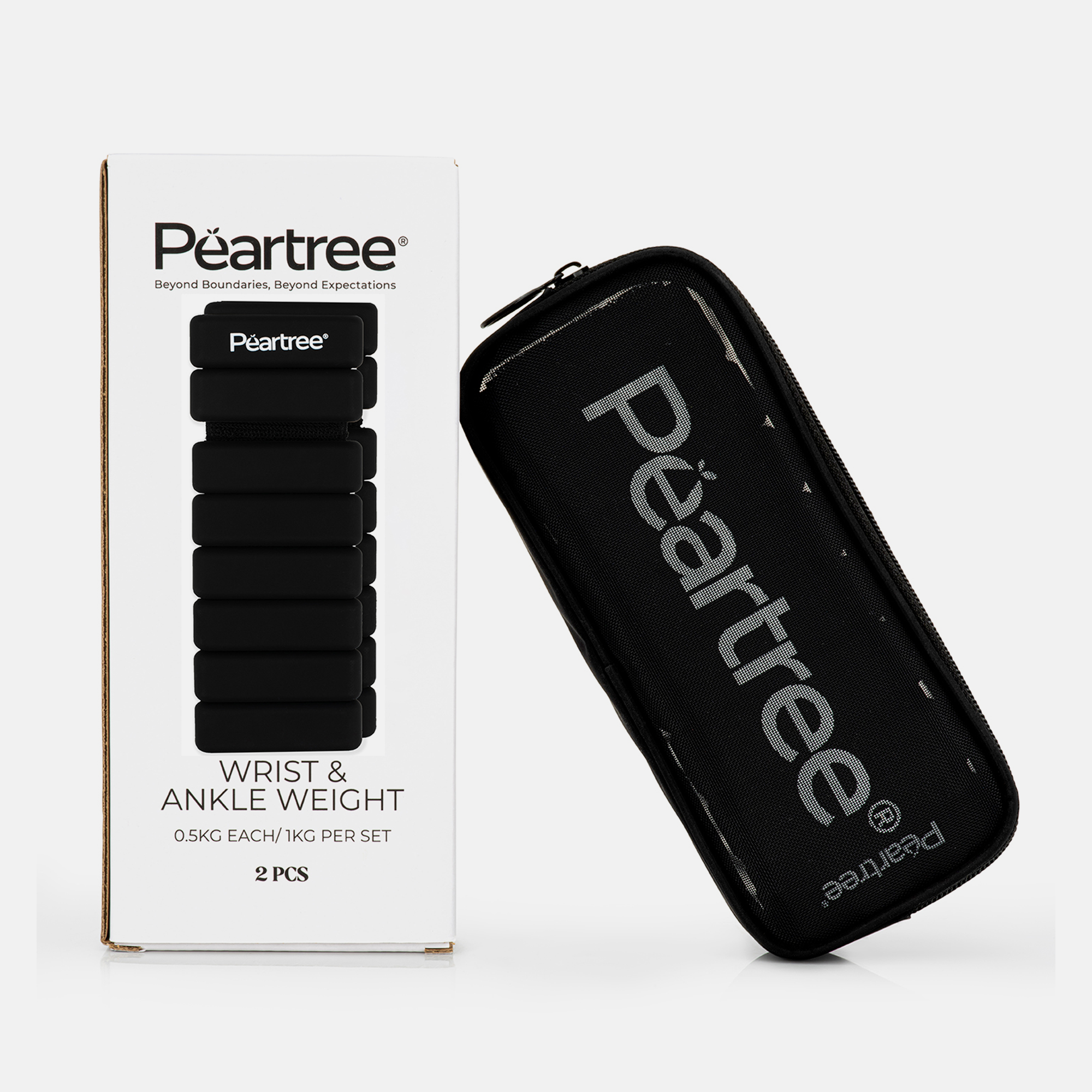 EASY-W8 Black 1KG – Wearable Weighted Bracelet & Weights